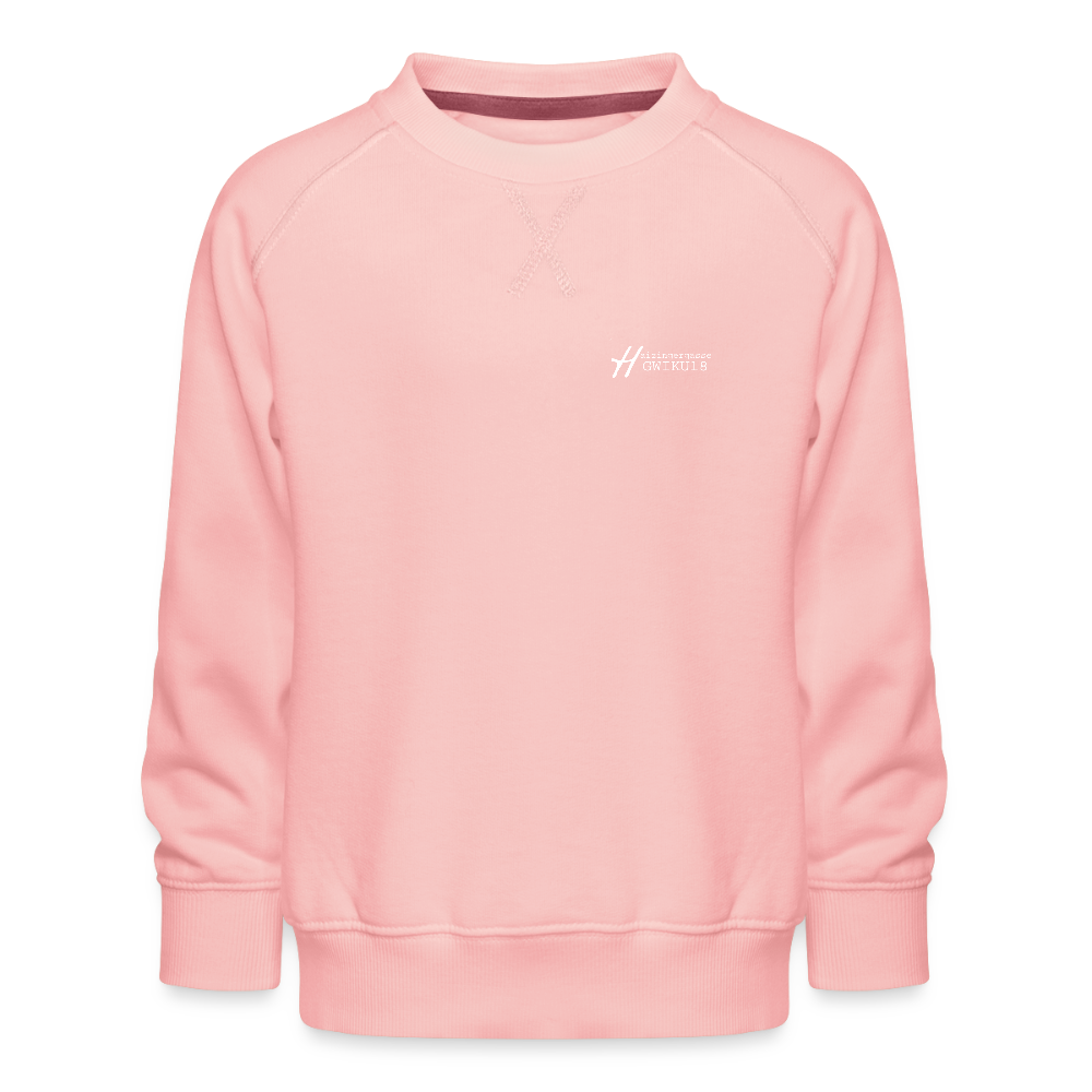 Haizingergymnasium- Kinder Sweatshirt - crystal pink