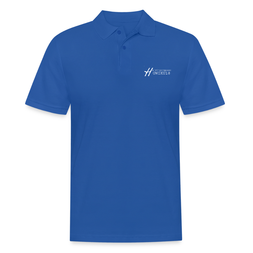 Haizingergymnasium- Polo Shirt - royal blue