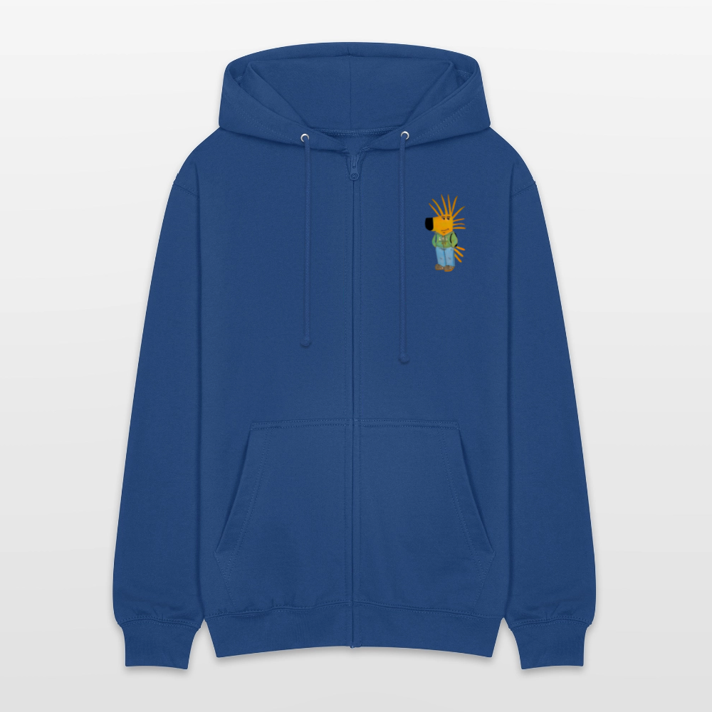 AHS Geblergasse Kapuzenjacke - royal blue