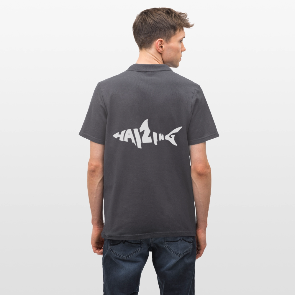 Haizingergymnasium- Polo Shirt - charcoal grey