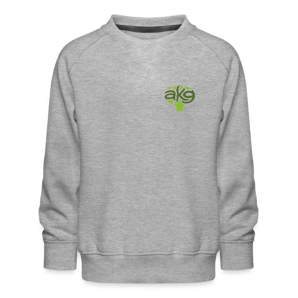 Anton-Krieger-Gasse Kinder Sweatshirt - heather grey