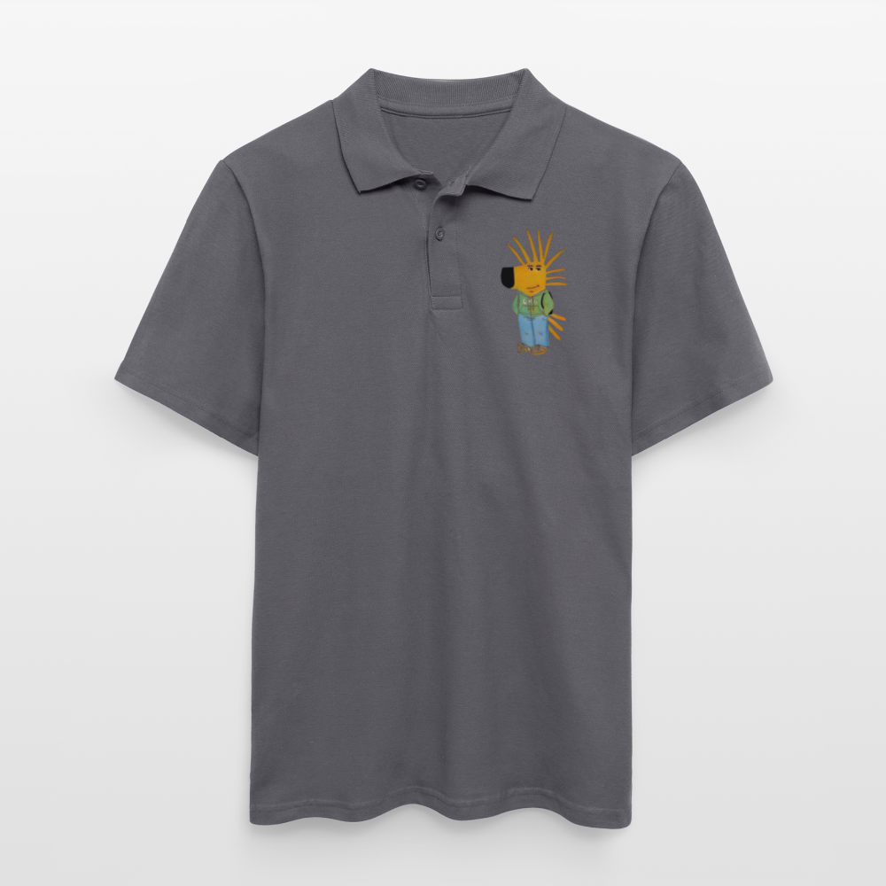 AHS Geblergasse Polo Shirt - charcoal grey