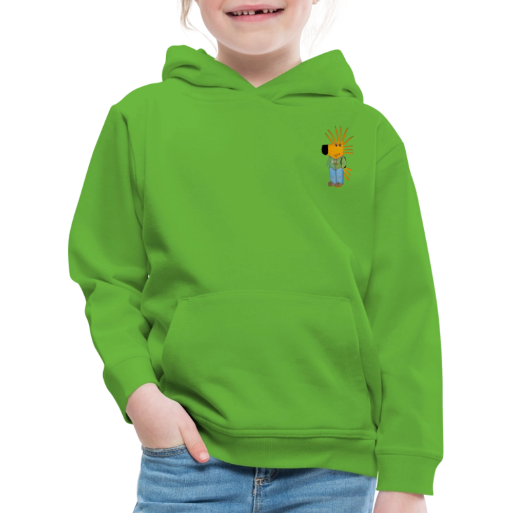 AHS Geblergasse Kinder Hoodie - light green