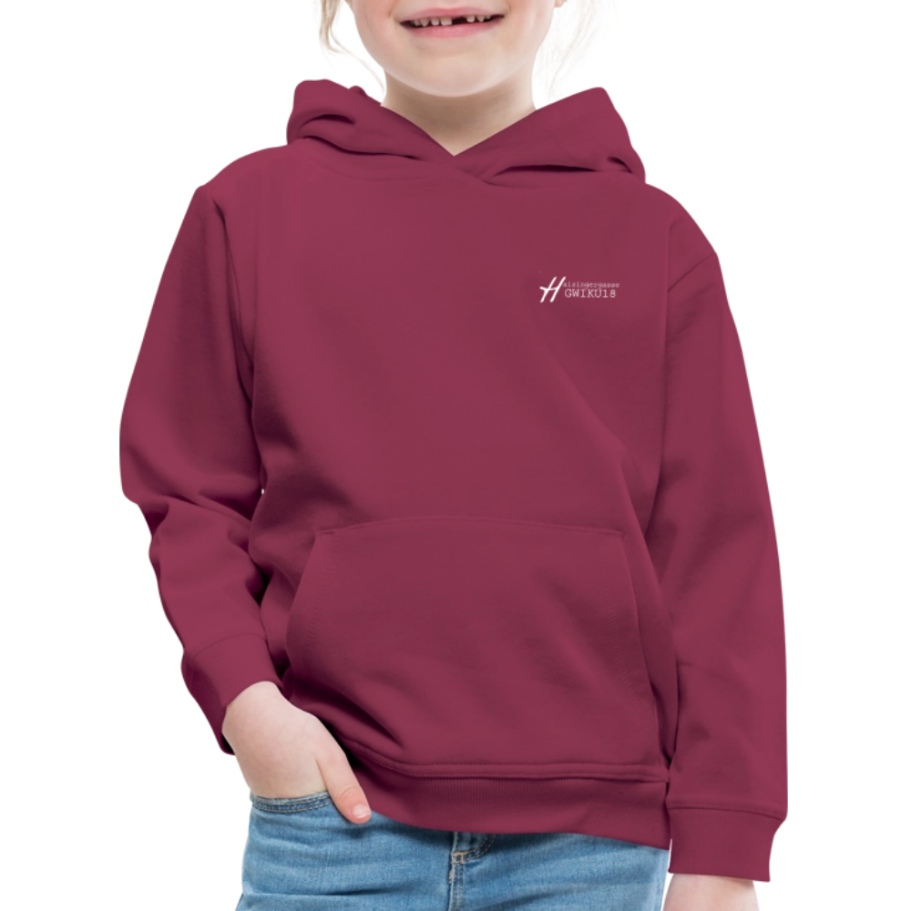 Haizingergymnasium- Hoodie - bordeaux