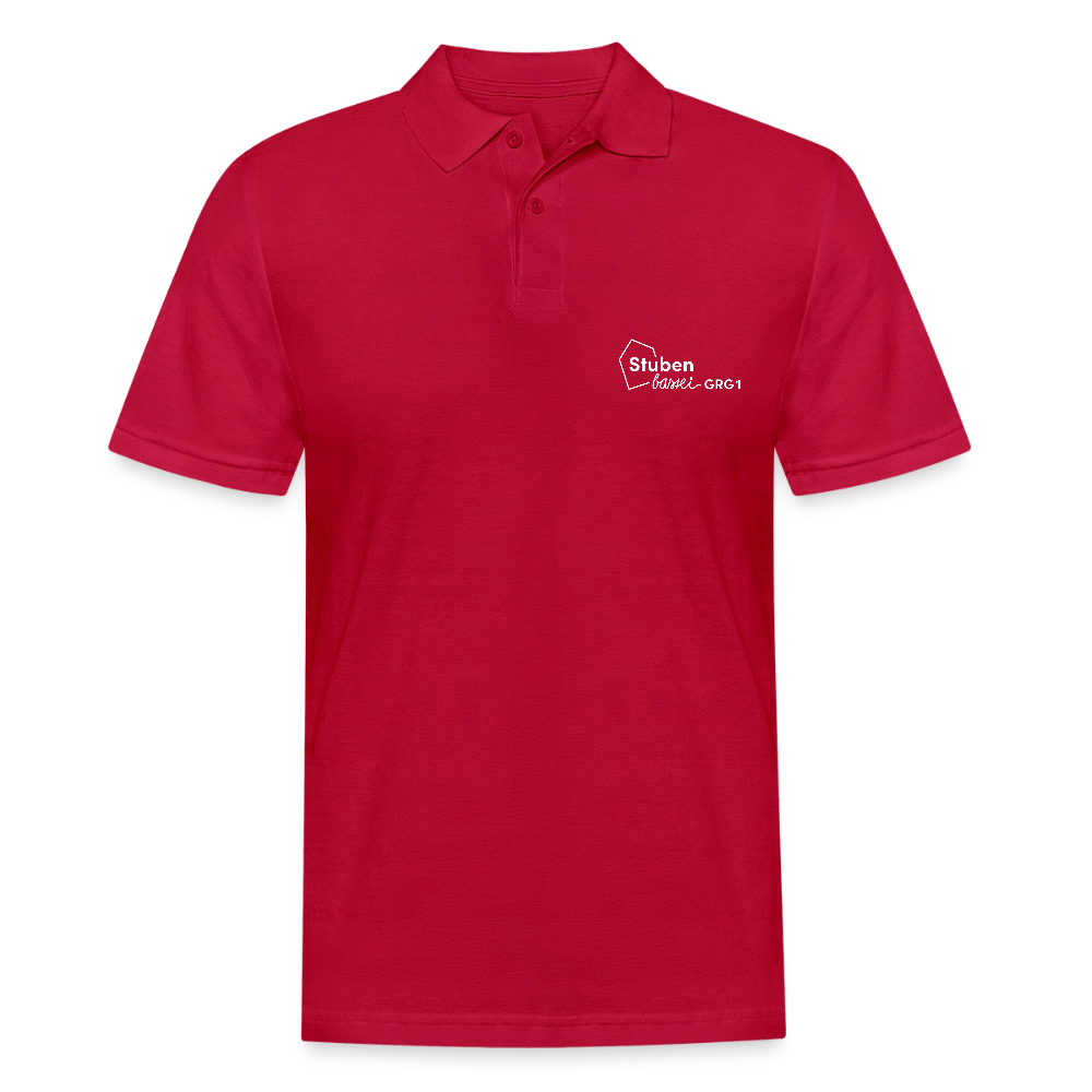 Stubenbastei- Polo Shirt - cherry red