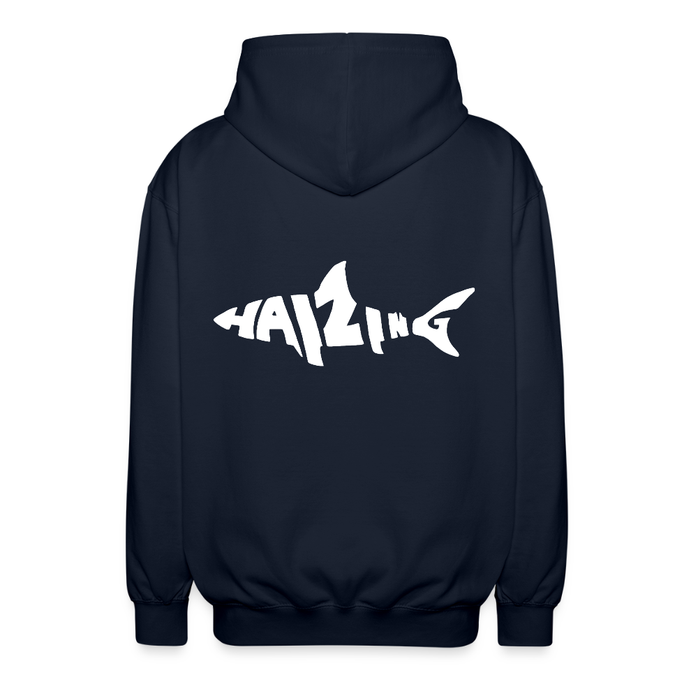 Haizingergymnasium- Kapuzenjacke - navy