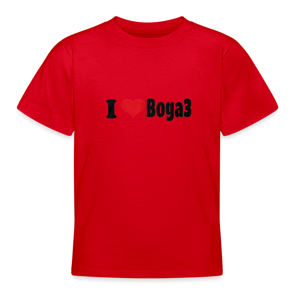 Boga3- Kinder T-Shirt - red