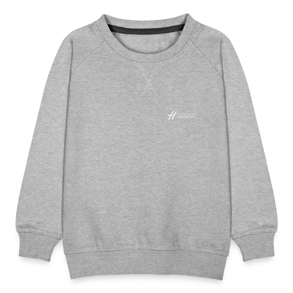 Haizingergymnasium- Kinder Sweatshirt - heather grey