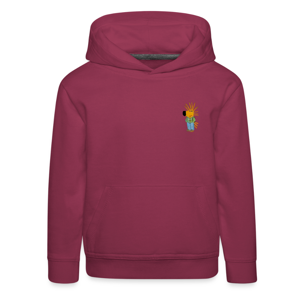 AHS Geblergasse Kinder Hoodie - bordeaux
