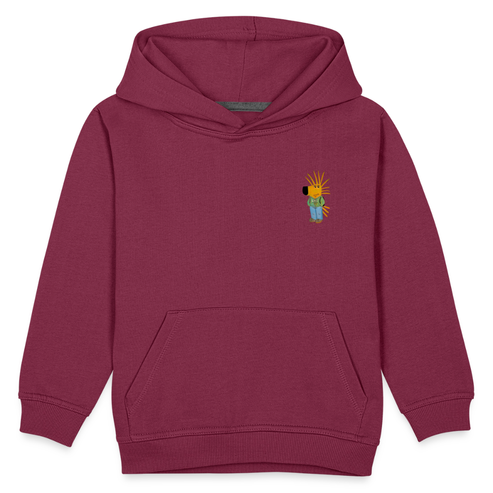 AHS Geblergasse Kinder Hoodie - bordeaux