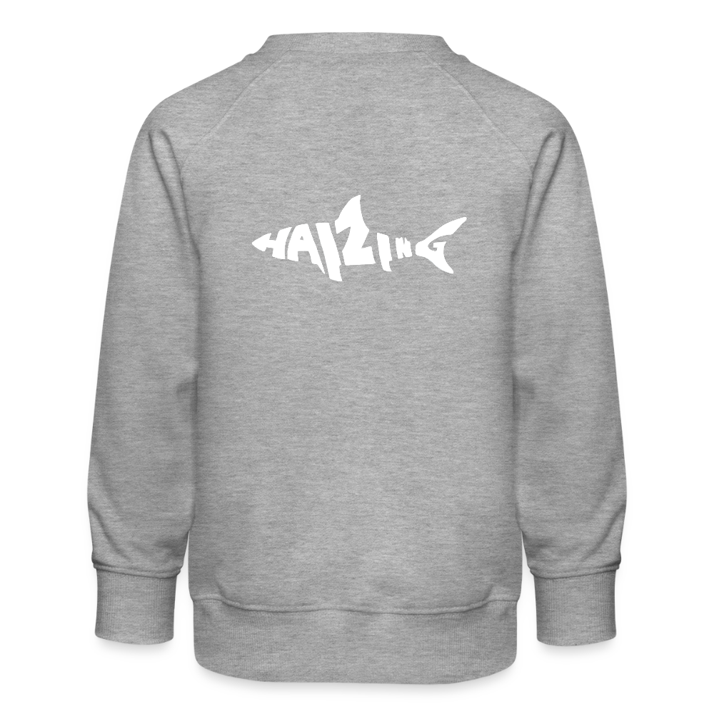 Haizingergymnasium- Kinder Sweatshirt - heather grey