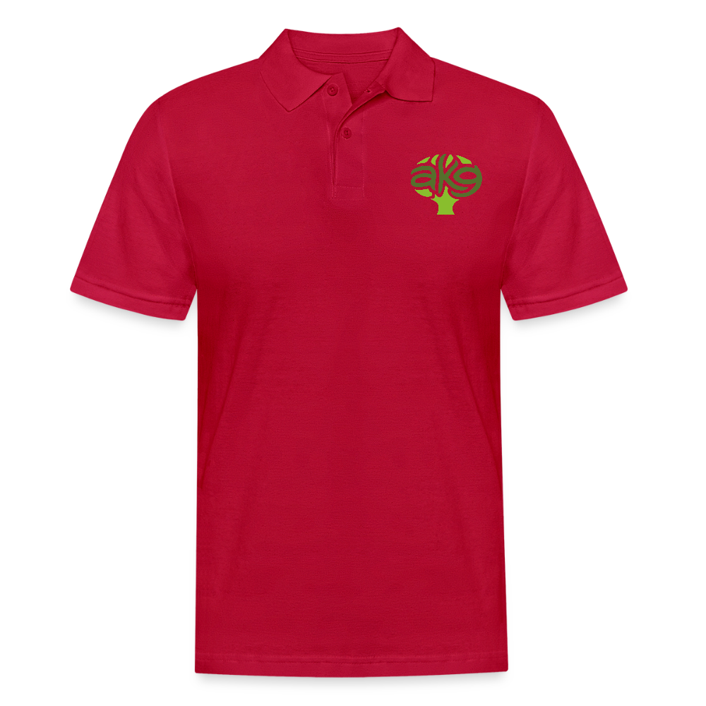 Anton-Krieger-Gasse Poloshirt - cherry red