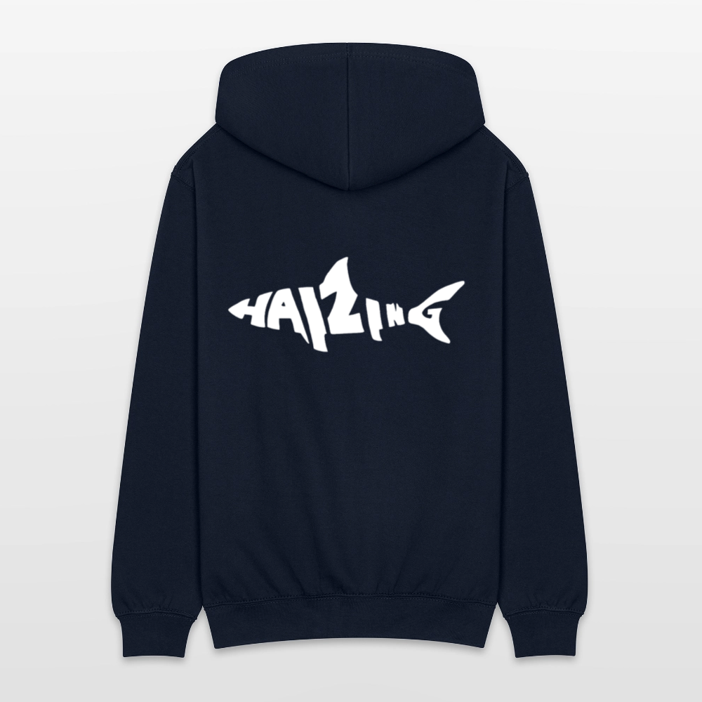 Haizingergymnasium- Kapuzenjacke - navy