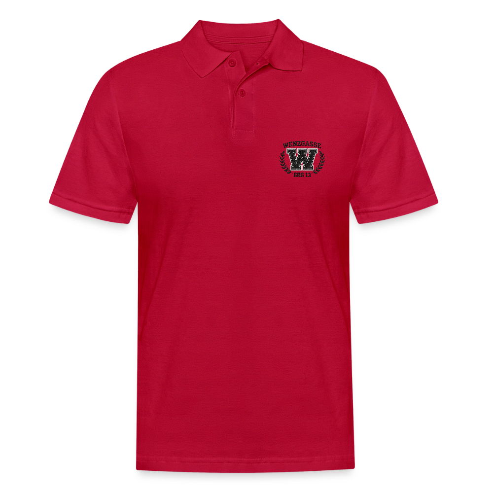 GRG13 Wenzgasse- Polo Shirt - cherry red