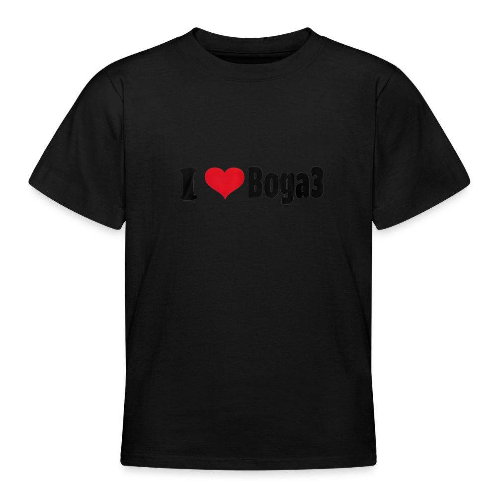 Boga3- Kinder T-Shirt - black