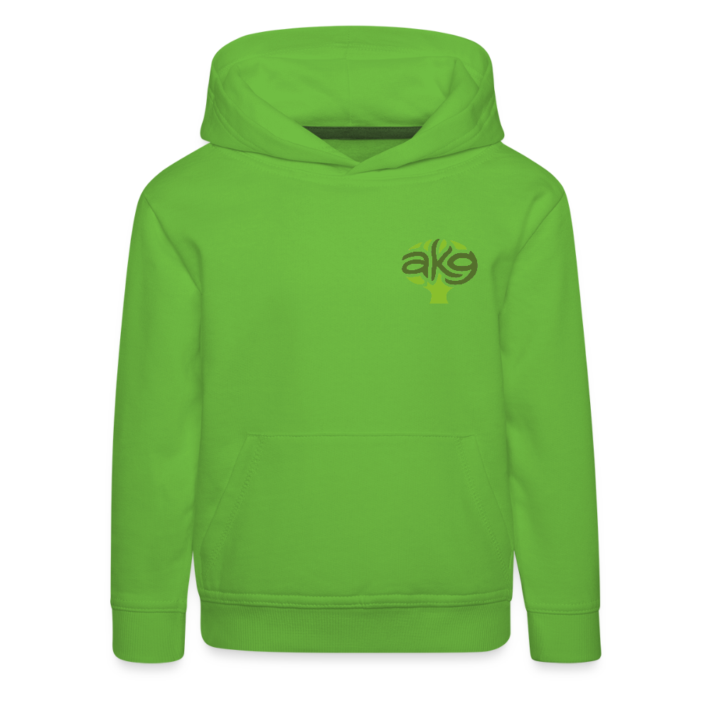 Anton-Krieger-Gasse Kinder Hoodie - light green