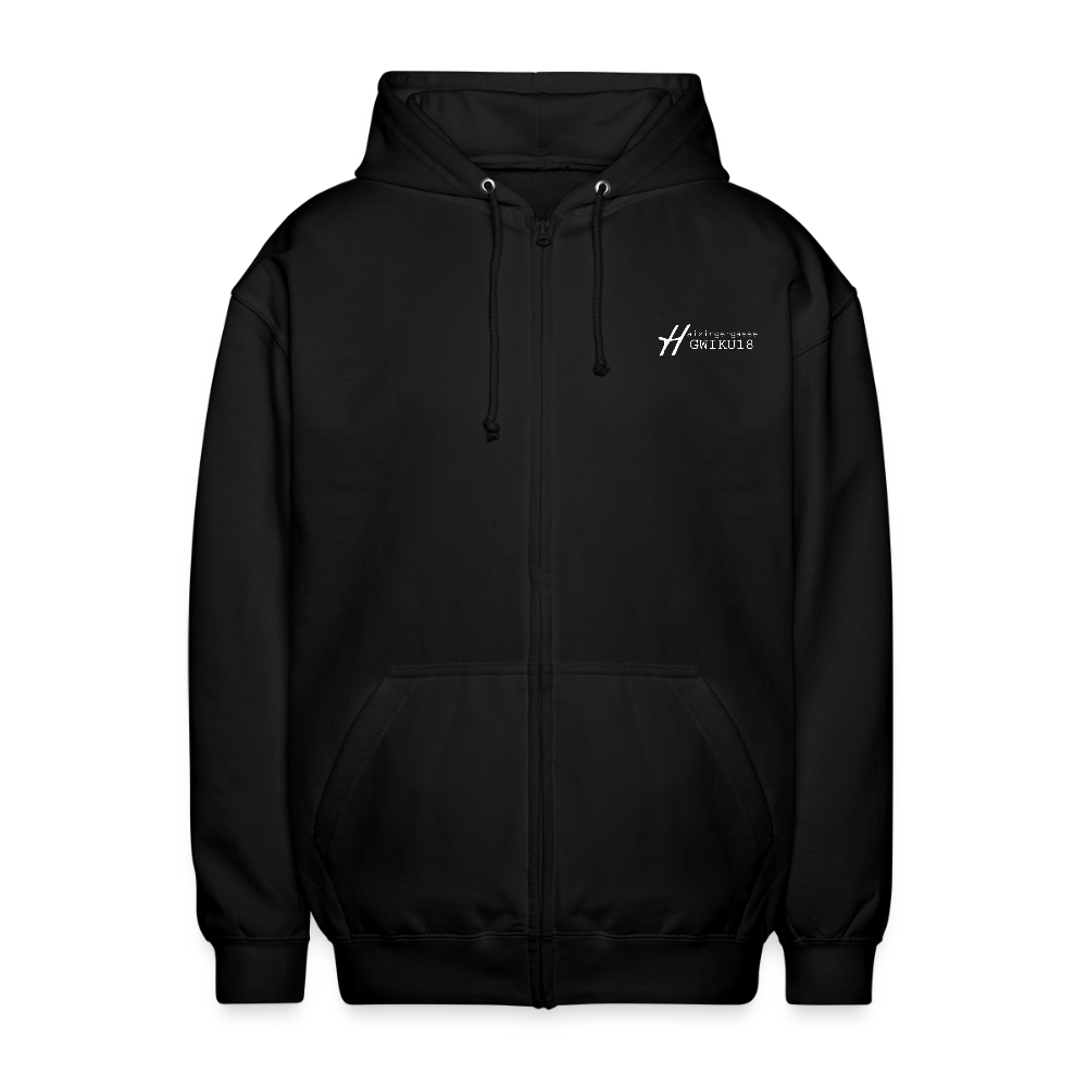 Haizingergymnasium- Kapuzenjacke - black