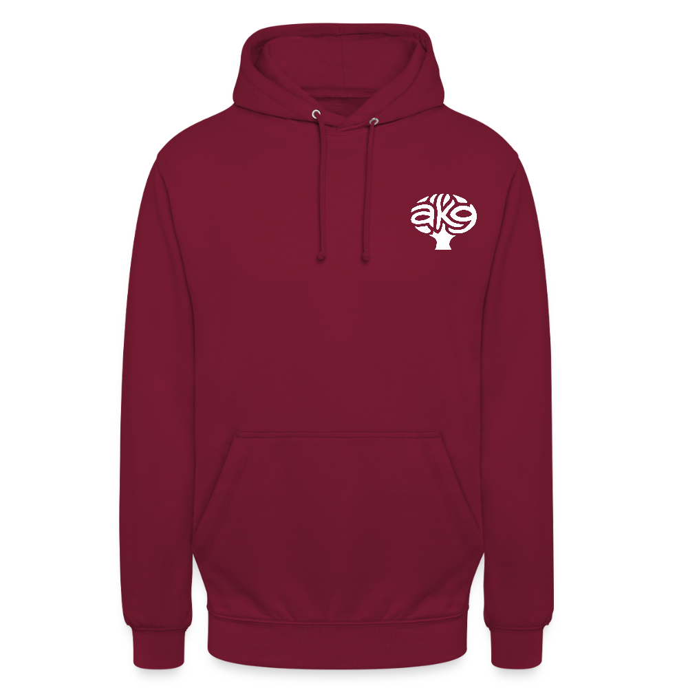 Anton-Krieger-Gasse Hoodie - bordeaux