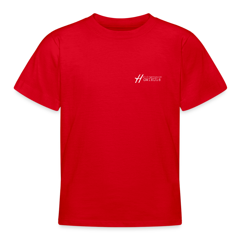 Haizingergymnasium- Kinder T-Shirt - red