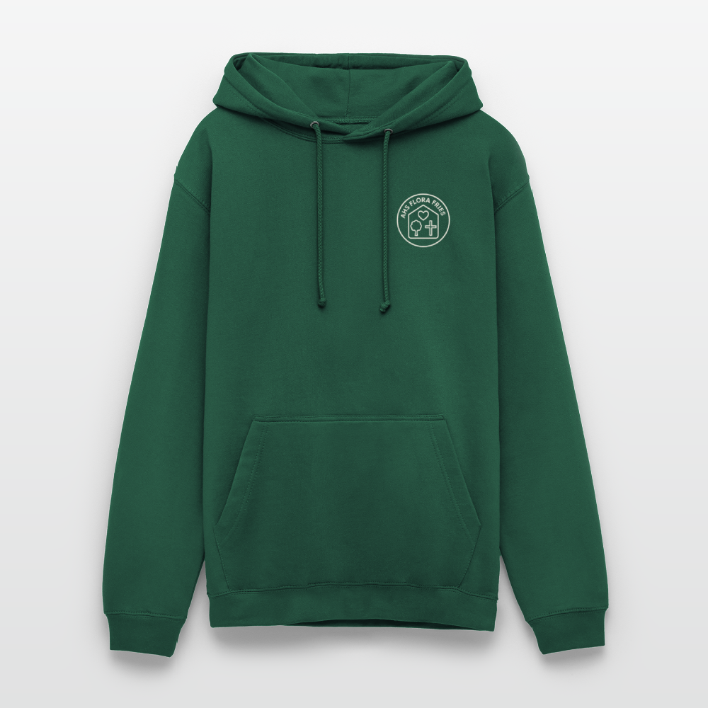AHS Flora Fries- Unisex Hoodie - bottle green