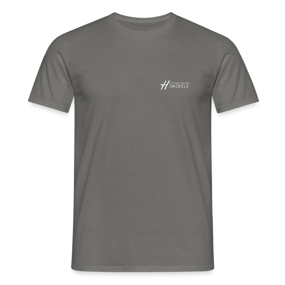 Haizingergymnasium- T-Shirt - graphite grey