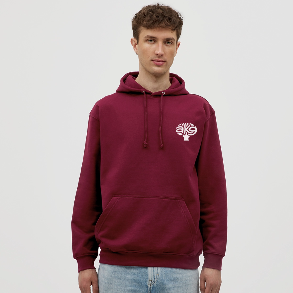 Anton-Krieger-Gasse Hoodie - bordeaux