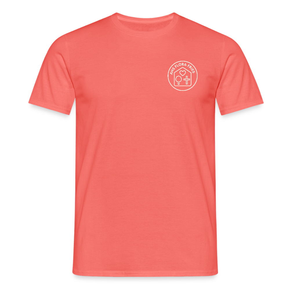 AHS Flora Fries- T-Shirt - coral
