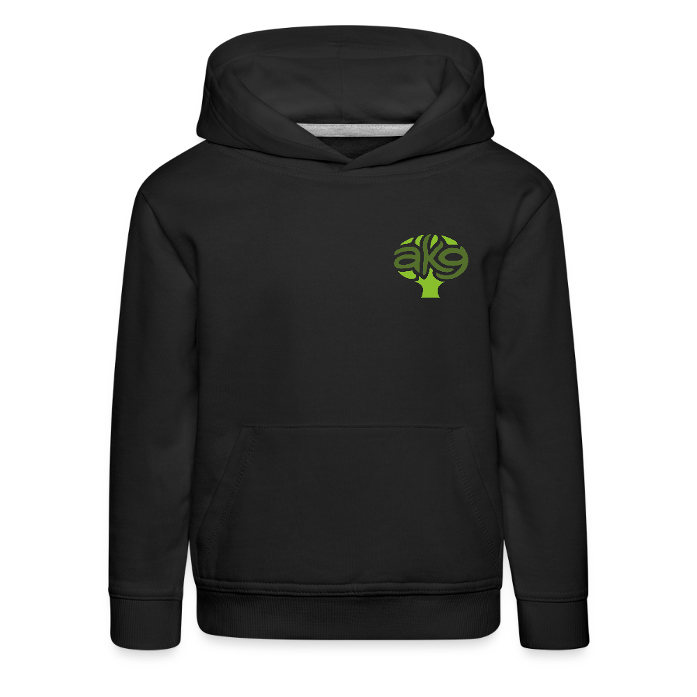 Anton-Krieger-Gasse Kinder Hoodie - black