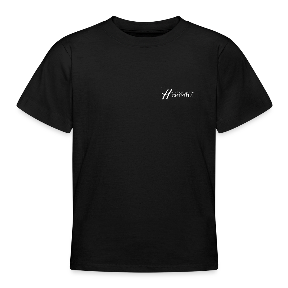 Haizingergymnasium- Kinder T-Shirt - black