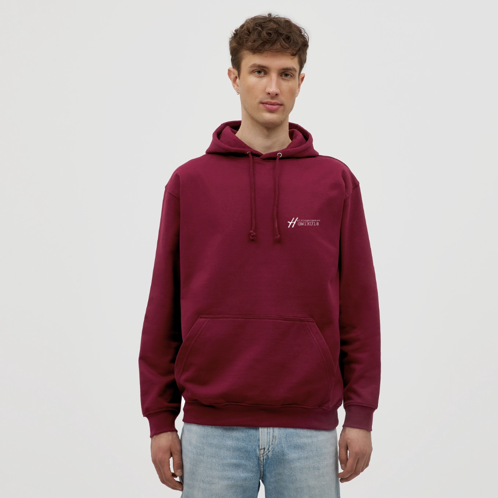 Haizingergymnasium- Hoodie - bordeaux