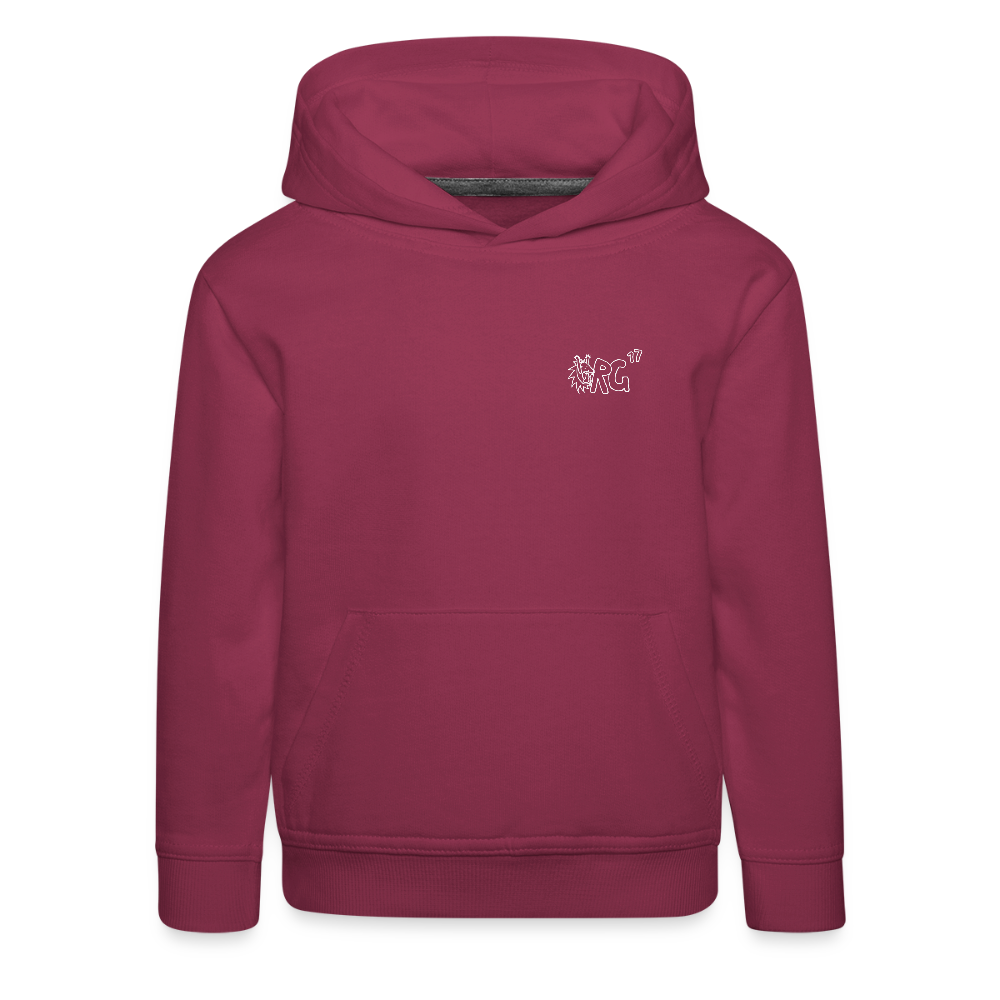 AHS Geblergasse Kinder Hoodie - bordeaux