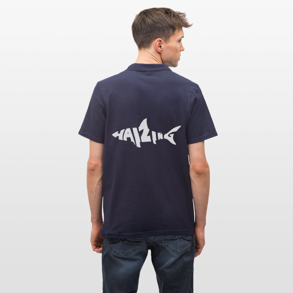 Haizingergymnasium- Polo Shirt - navy
