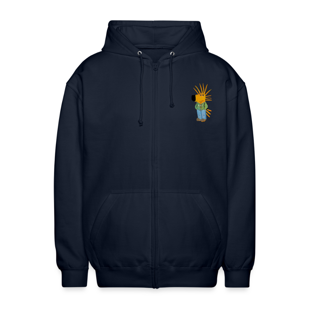 AHS Geblergasse Kapuzenjacke - navy