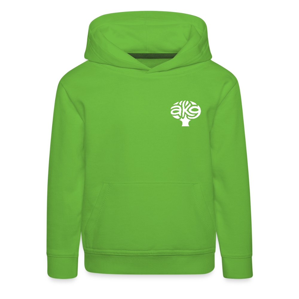 Anton-Krieger-Gasse Kinder Hoodie - light green