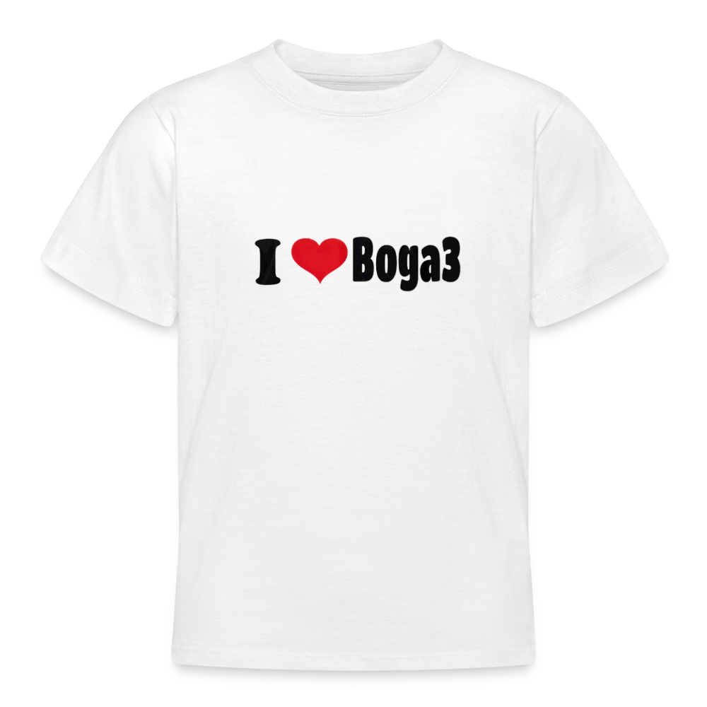 Boga3- Kinder T-Shirt - white