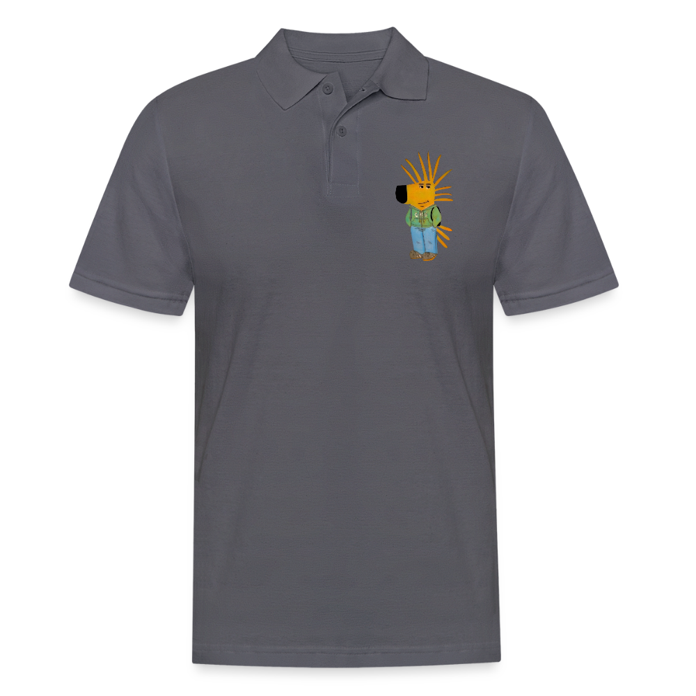 AHS Geblergasse Polo Shirt - charcoal grey