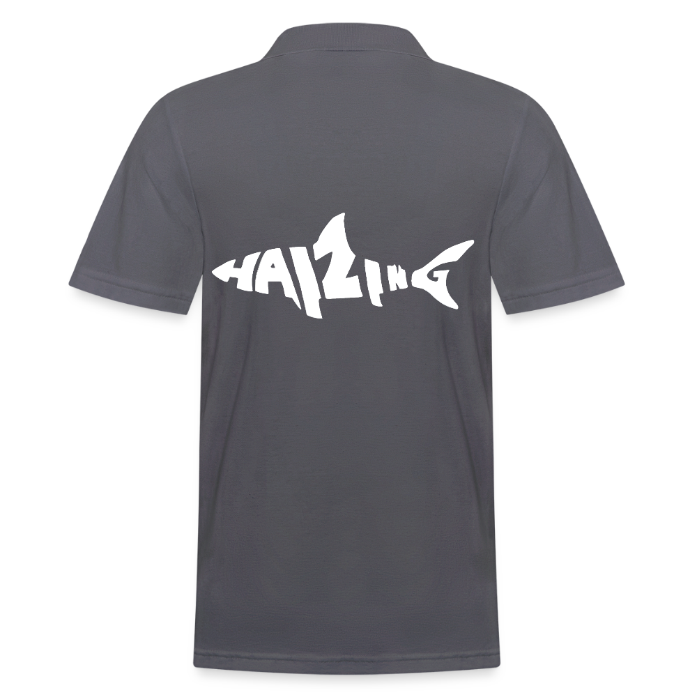 Haizingergymnasium- Polo Shirt - charcoal grey