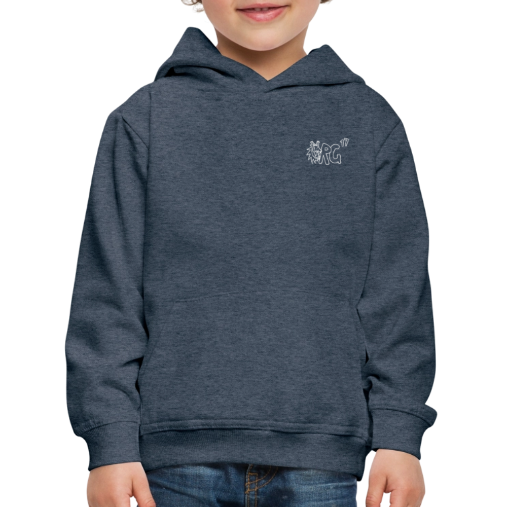 AHS Geblergasse Kinder Hoodie - heather denim