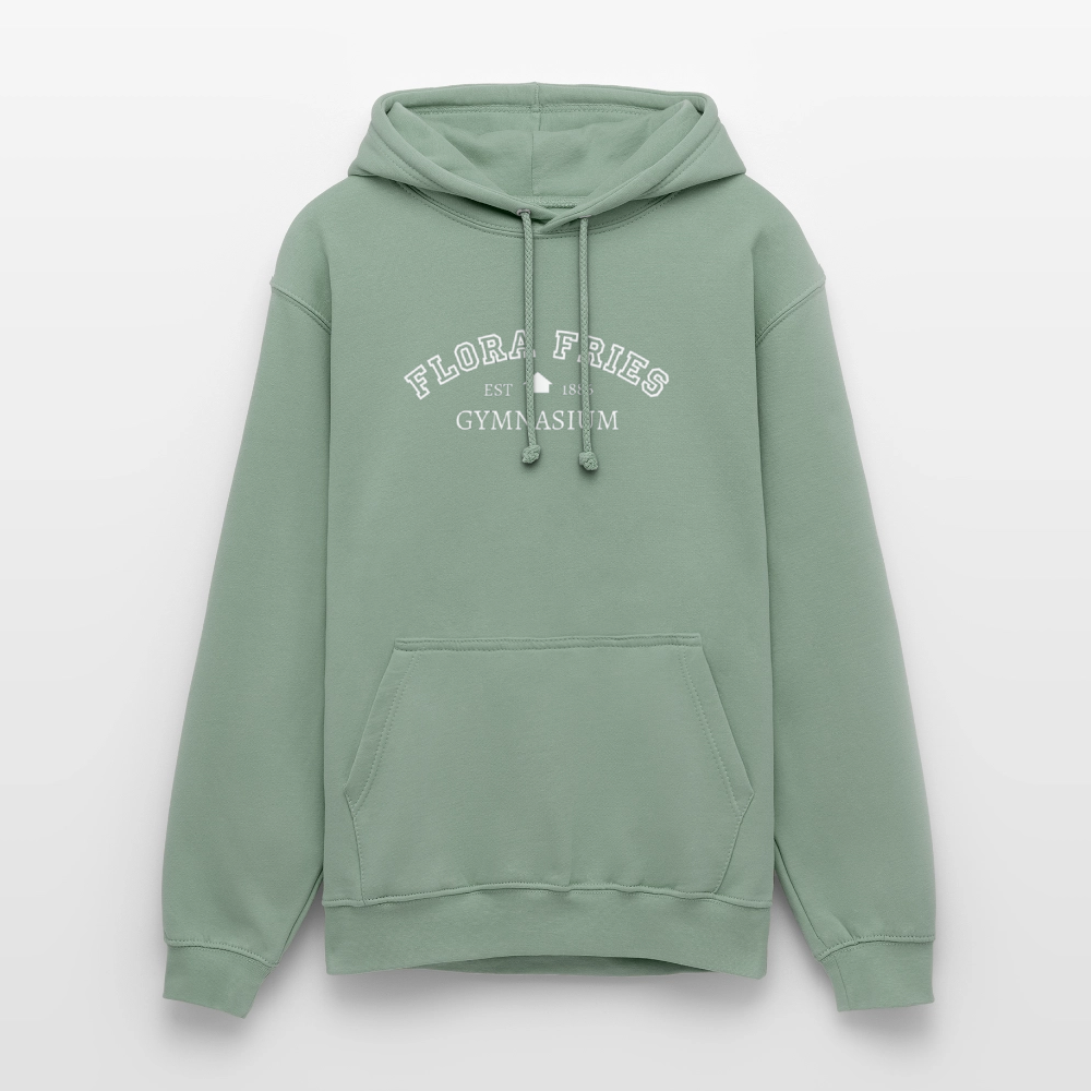 AHS Flora Fries- Unisex Hoodie - steel green