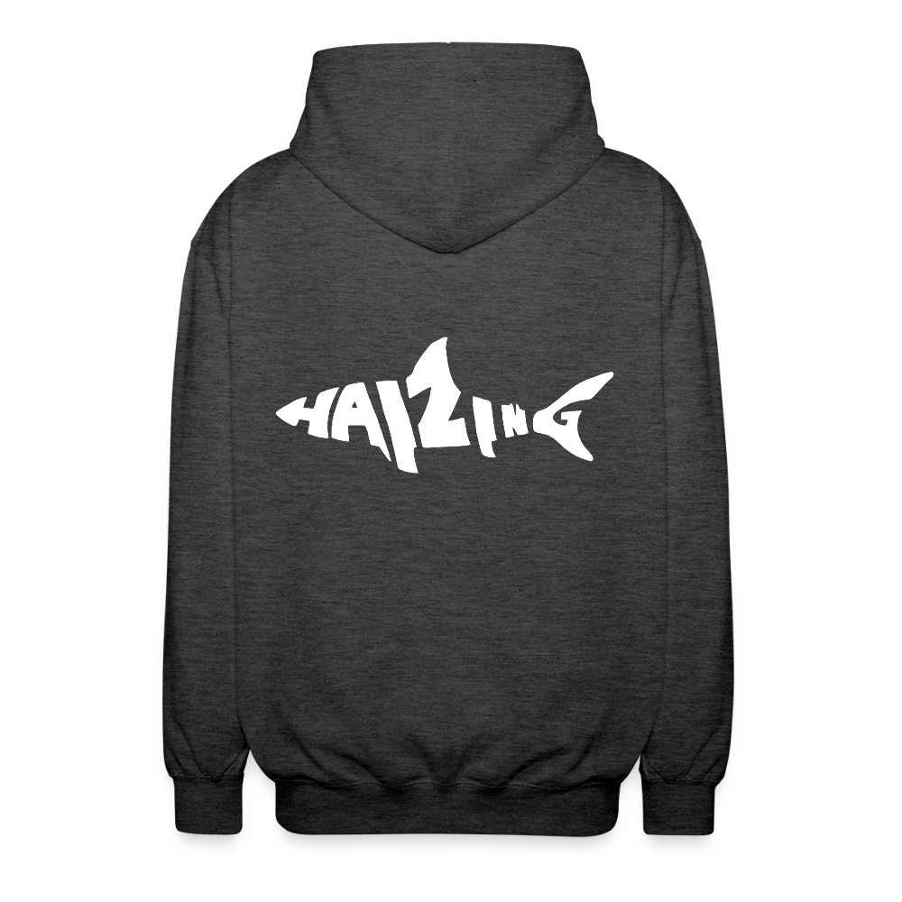 Haizingergymnasium- Kapuzenjacke - charcoal grey