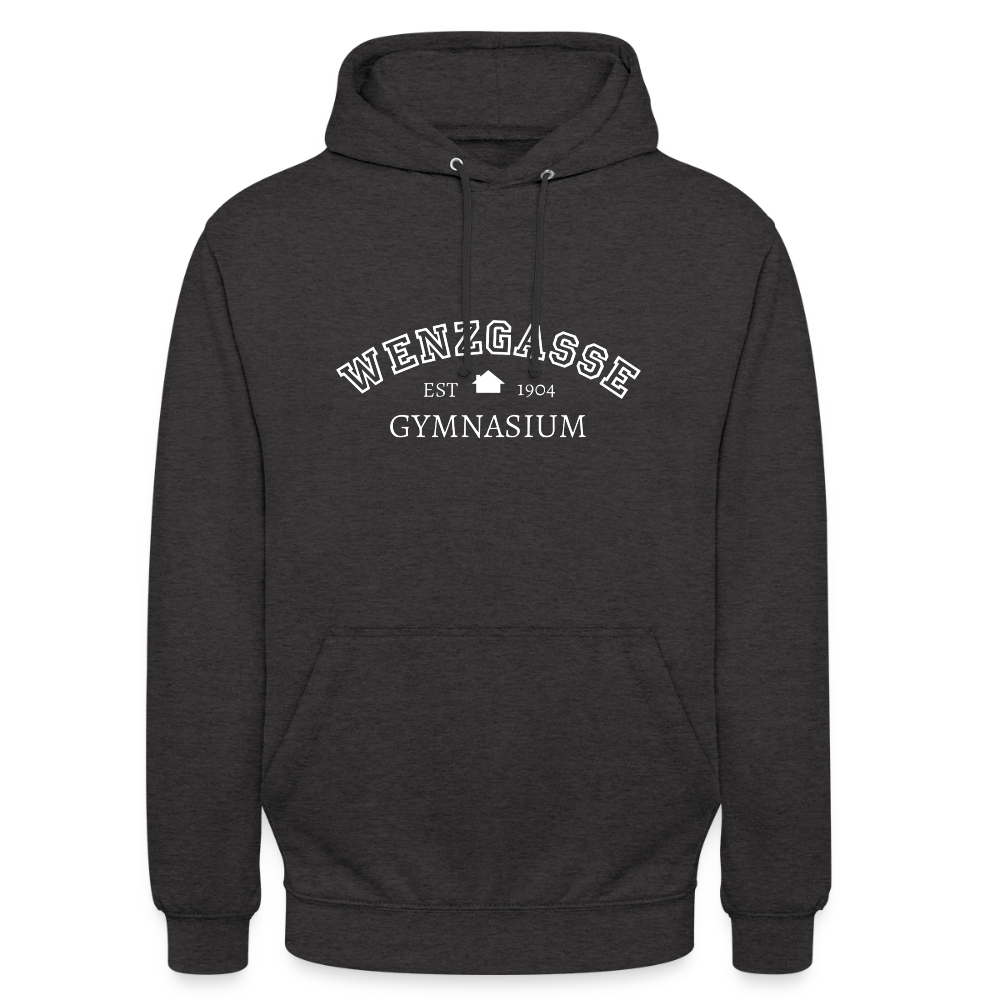 GRG13 Wenzgasse- Hoodie (Design 2) - charcoal grey