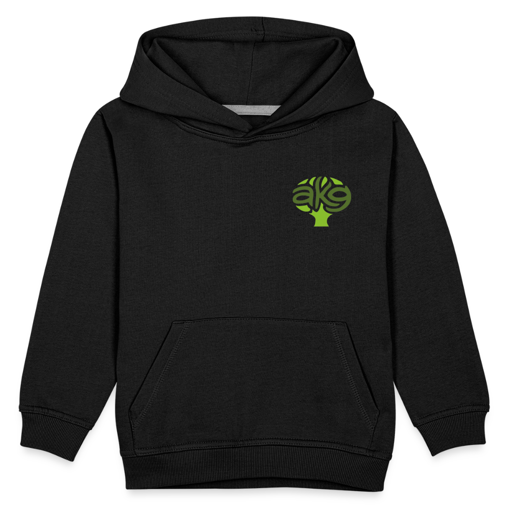 Anton-Krieger-Gasse Kinder Hoodie - black