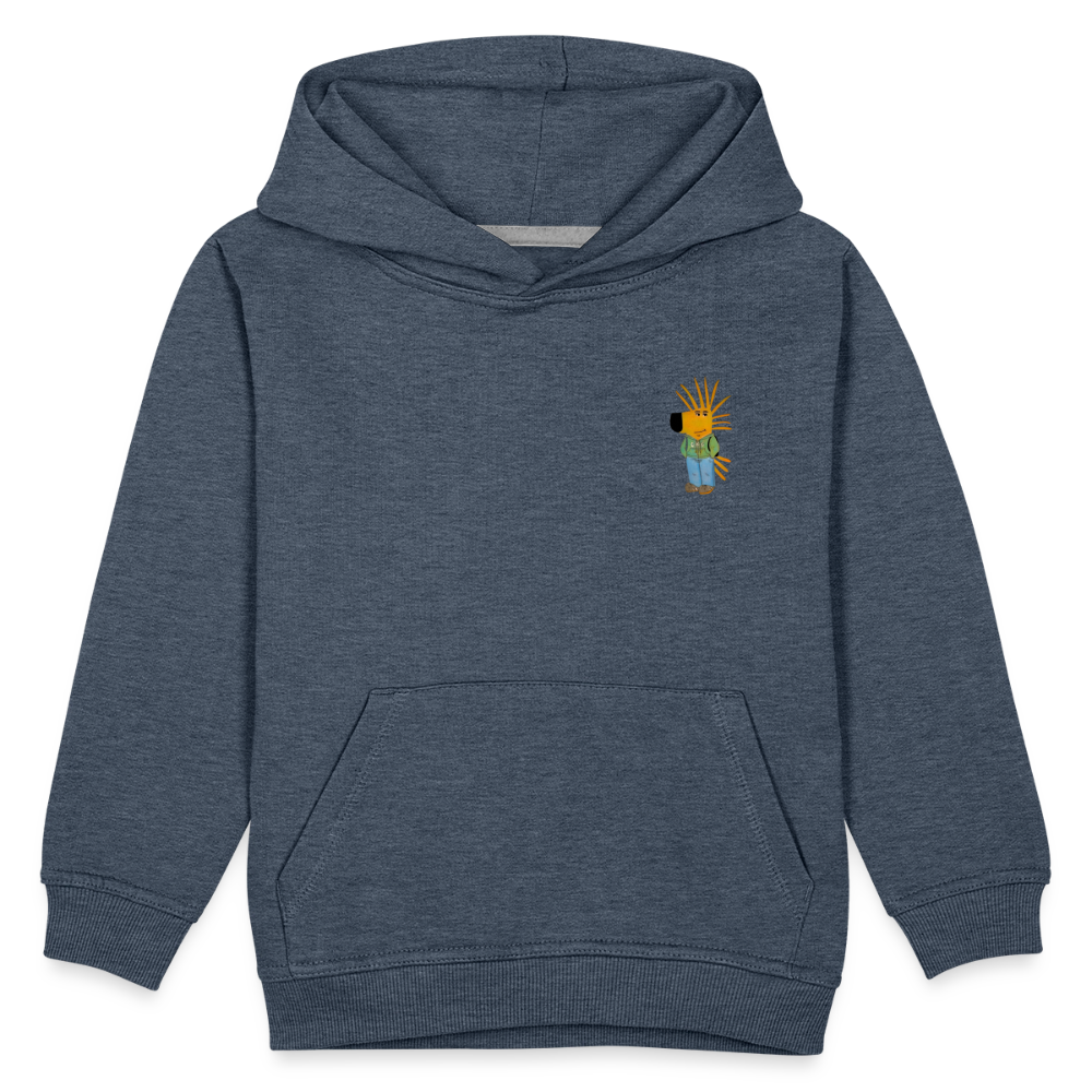 AHS Geblergasse Kinder Hoodie - heather denim