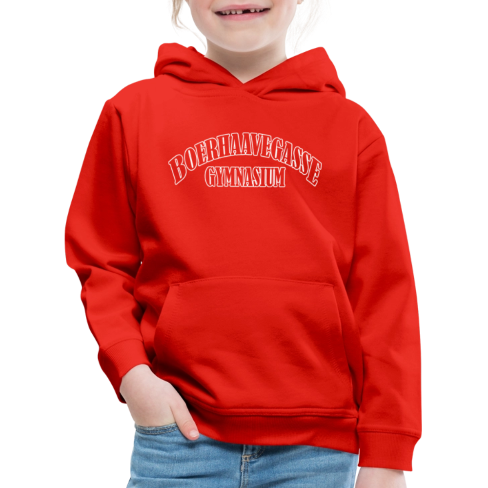 Boga3- Kinder Hoodie - red