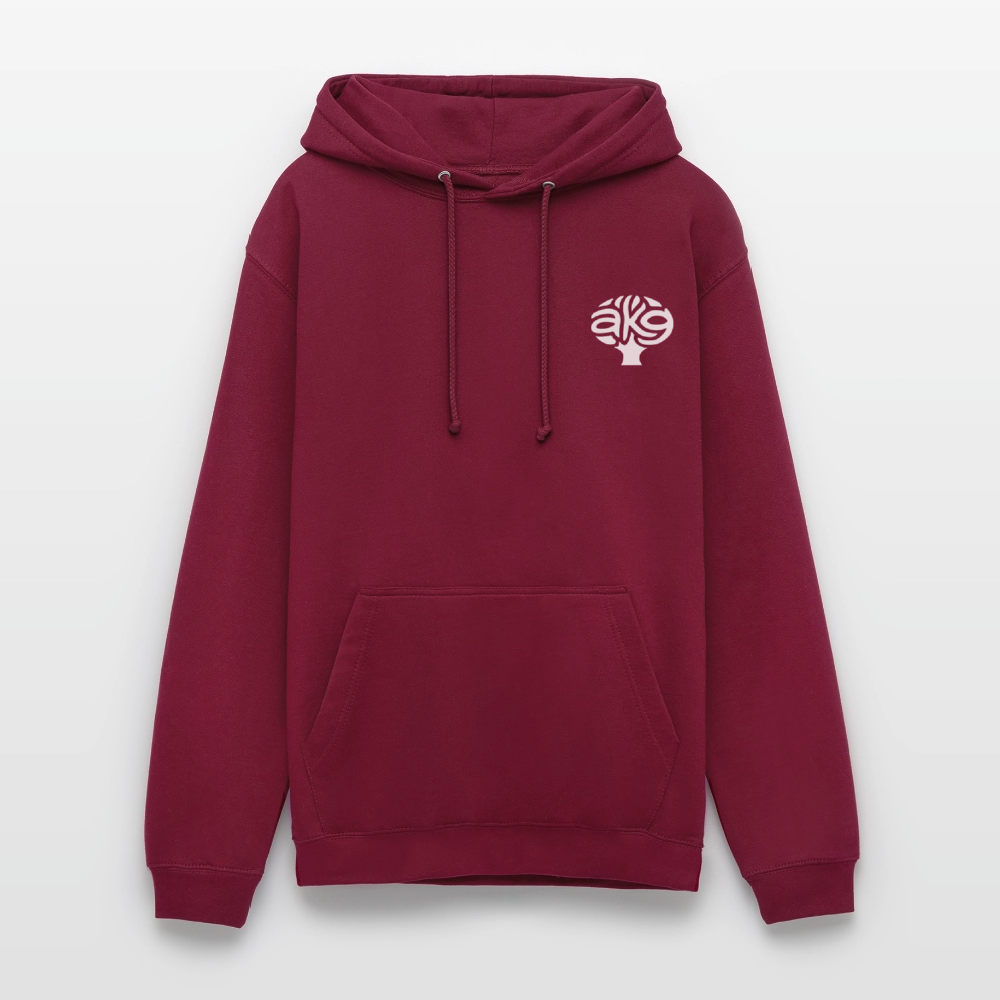 Anton-Krieger-Gasse Hoodie - bordeaux