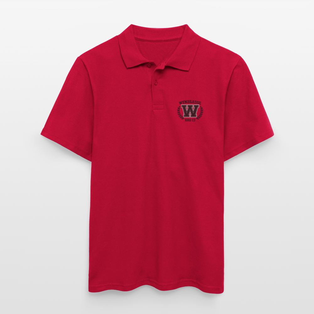 GRG13 Wenzgasse- Polo Shirt - cherry red