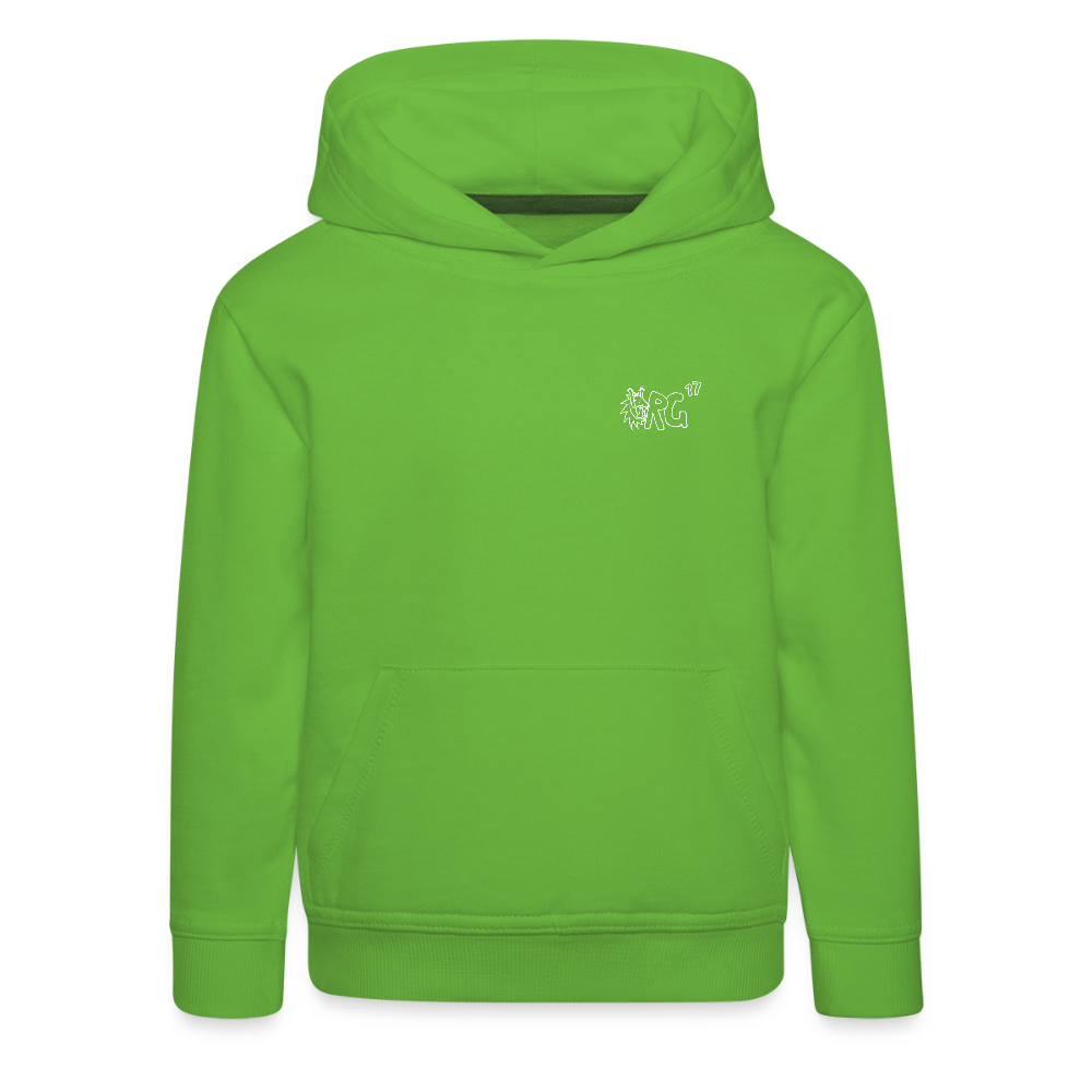 AHS Geblergasse Kinder Hoodie - light green