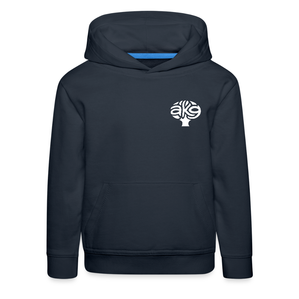 Anton-Krieger-Gasse Kinder Hoodie - navy
