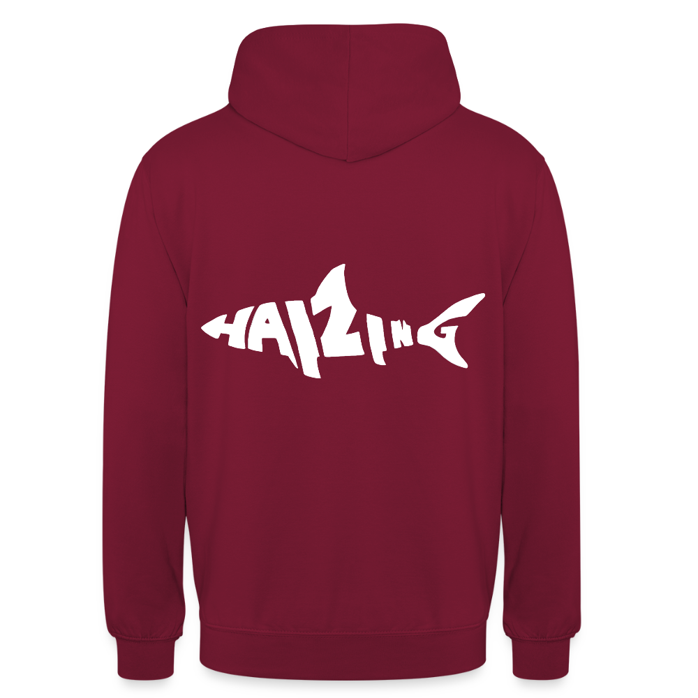 Haizingergymnasium- Hoodie - bordeaux