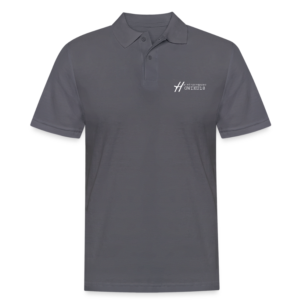 Haizingergymnasium- Polo Shirt - charcoal grey